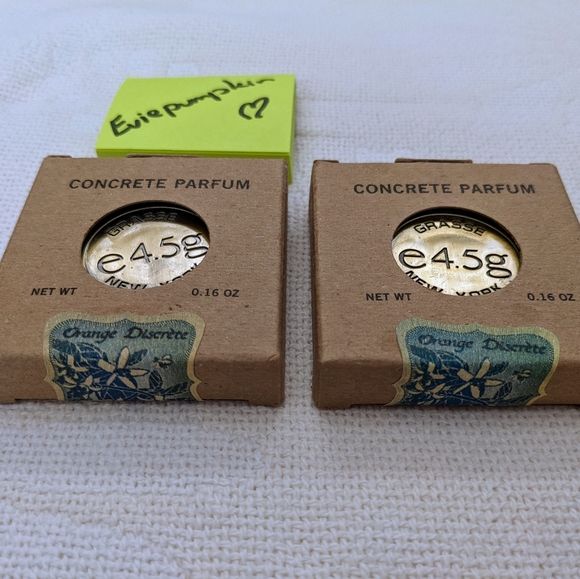 NIB NWT RARE Le Labo for Anthropologie Orange Discrete Concrete Solid Perfume - Picture 7 of 11